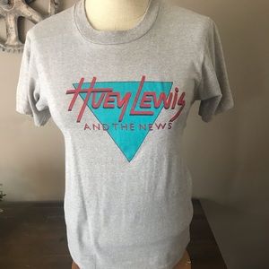 Vintage Huey Lewis and the News t-shirt